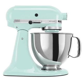 KitchenAid 5-Quart Artisan Tilt-Head Stand Mixer Ice Blue Photo