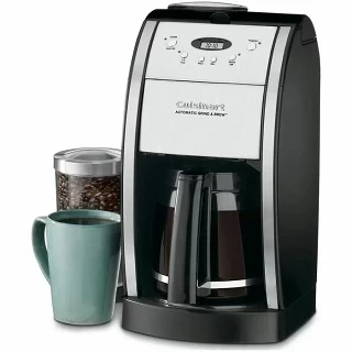 Cuisinart Grind & Brew 12-Cup Automatic Coffee Maker Black Photo