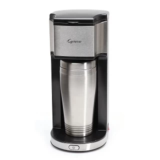 Capresso On the Go 16oz Single Cup Coffee Maker Stainless Photo