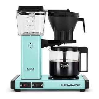 Moccamaster KBGV Automatic Drip Stop Coffee Maker (40 oz Glass Carafe) Turquoise Photo