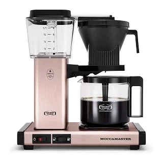 Moccamaster KBGV Automatic Drip Stop Coffee Maker (40 oz Glass Carafe) Rose Gold Photo