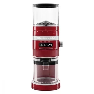 KitchenAid Burr Grinder with Dose Control Empire Red Photo