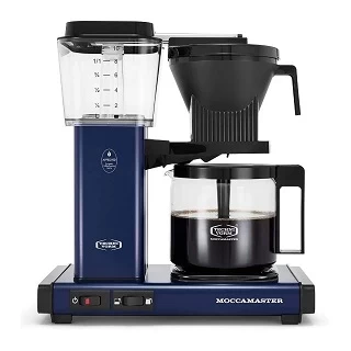 Moccamaster KBGV Automatic Drip Stop Coffee Maker (40 oz Glass Carafe) | Midnight Blue Photo