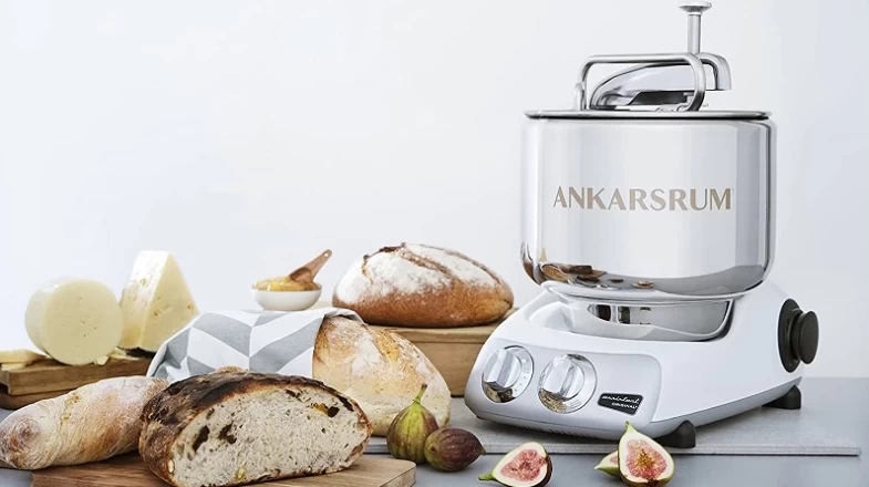 Ankarsrum Original 6230 Model Stand Mixer Light Creme Banner Photo