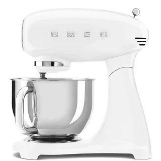 SMEG Full-Color 5 Qt. Tilt-Head Stand Mixer White Photo