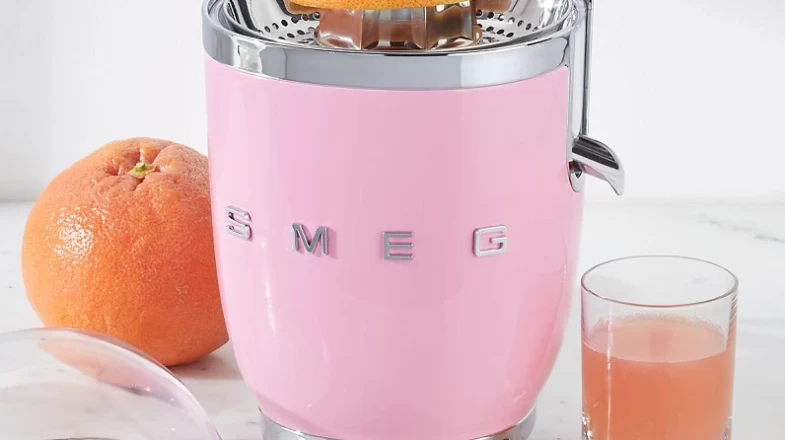 SMEG Citrus Juicer Pink Banner Photo