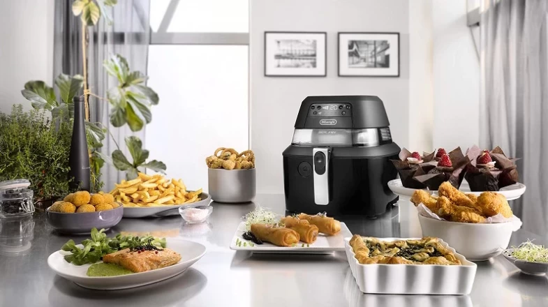 De'Longhi 5 Quart Digital Air Fryer Banner Photo