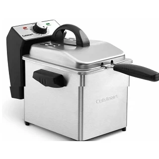 Cuisinart Compact Stainless Steel Deep Fryer 2-Quart Photo